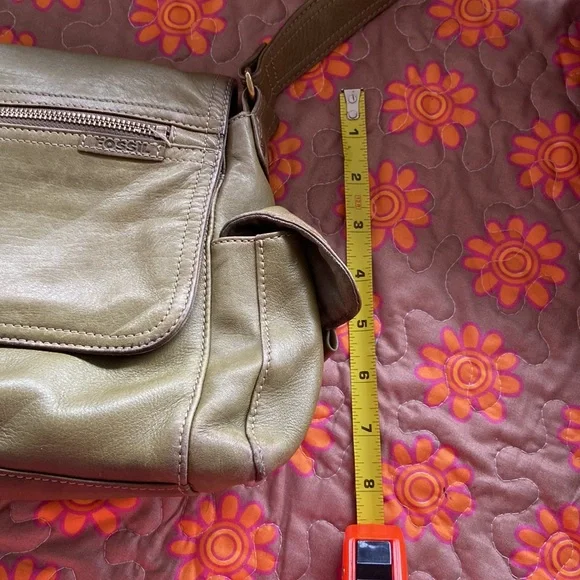 FOSSIL LEATHER BAG - Picture 7 of 10